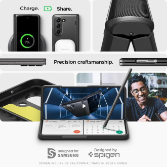 Spigen Slim Armor Pro Case for Samsung Galaxy Z Fold 5 - Black