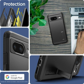Spigen Tough Armor Case for Google Pixel 8 - Black