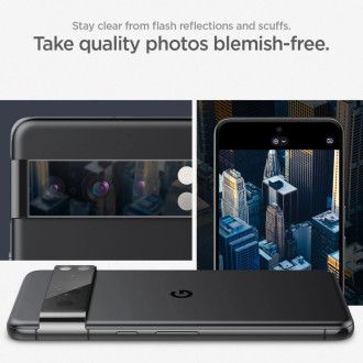 Spigen Glas.tR EZ Fit Optik Camera Protector for Google Pixel 8 - Black 2 pcs.