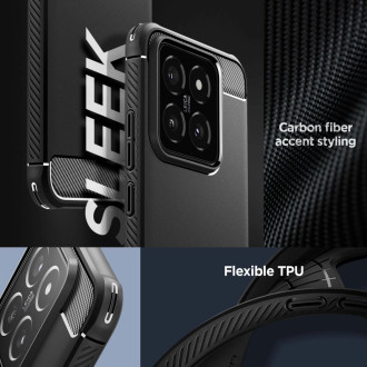 Spigen Rugged Armor case for Xiaomi 14 - matte black