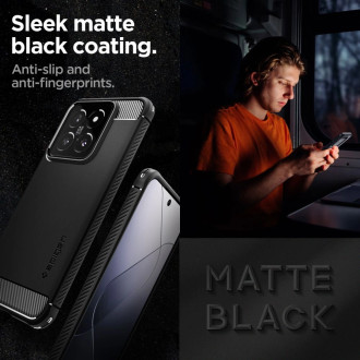 Spigen Rugged Armor case for Xiaomi 14 - matte black