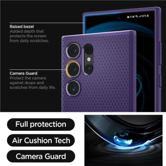 Spigen Liquid Air Case for Samsung Galaxy S24 Ultra - Purple