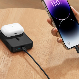 Baseus Magnetic Mini Induction Powerbank 10000mAh 30W - black + USB-C - USB-C cable