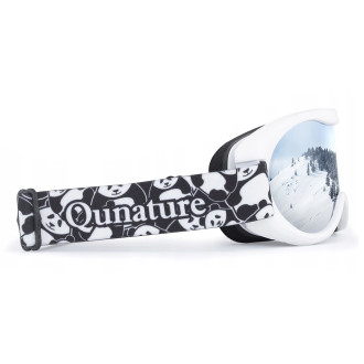 Qunature Panda Ski Goggles for Adults - Black/White