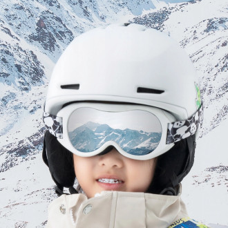 Qunature Panda Ski Goggles for Adults - Black/White