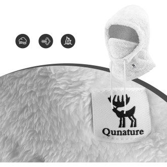 Qunature Arctic Velvet Ski Balaclava Size L - White