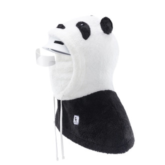 Qunature Panda Ski Balaclava for Kids/Adults Size M - Black/White
