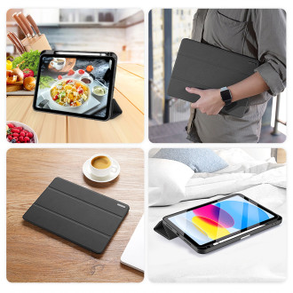 Dux Ducis Domo case iPad 10.9´´ 2022 (10 gen.) smart cover stand black
