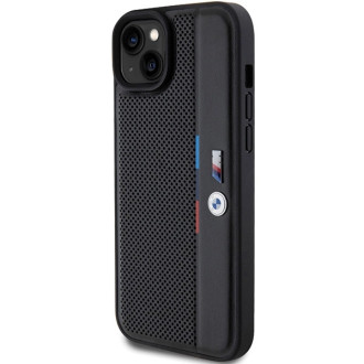 BMW Perforated Tricolor Line case for iPhone 15 / 14 / 13 - black