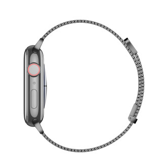 Dux Ducis Strap Milanese Pro for Apple Watch 42/44/45/49 mm - Black