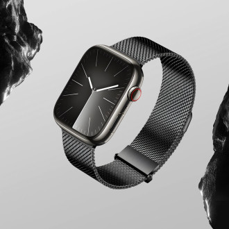 Dux Ducis Strap Milanese Pro for Apple Watch 42/44/45/49 mm - Black