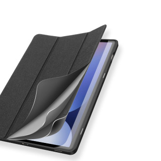 Dux Ducis Domo PU Leather Case with Stand for Samsung Tab S10+ / S9+ / S9 FE+ - Black