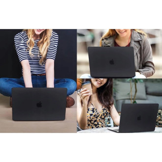 Tech-Protect SmartShell case for MacBook Pro 14&quot; M1 / ​​M2 / M3 2021-2023 - matte black