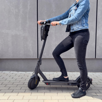 Wozinsky waterproof scooter handlebar bag 2l handlebar bag black (WSB3BK)