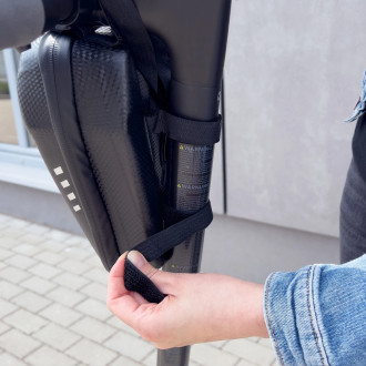 Wozinsky waterproof scooter handlebar bag 2l handlebar bag black (WSB3BK)