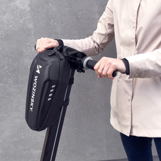 Wozinsky waterproof scooter handlebar bag 3l handlebar bag black (WSB4BK)