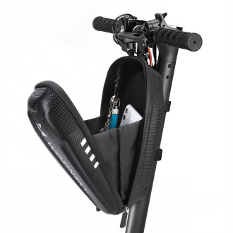 Wozinsky waterproof scooter handlebar bag 3l handlebar bag black (WSB4BK)