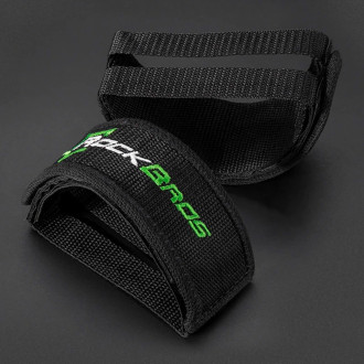 Rockbros GZT1001 bicycle pedal straps - black