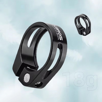 Rockbros 41210091001 bicycle seat clamp - black