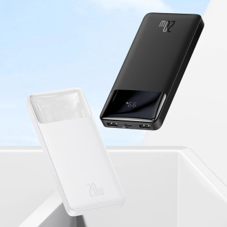 Baseus Bipow fast charging powerbank 20000mAh 20W black (Overseas Edition) + USB-A - Micro USB cable 0.25m black (PPBD050501)