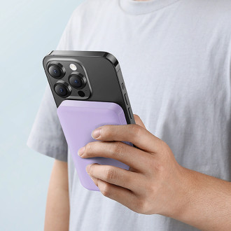 Baseus mini power bank 5000mAh 20W + USB-C cable (20V/3A) - purple