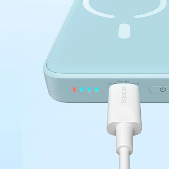 Baseus Magnetic Mini induction power bank 10000mAh 20W - blue + USB-C - USB-C cable