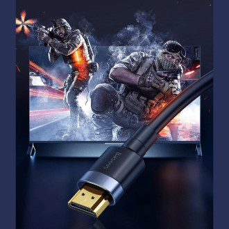 Baseus Cafule HDMI / HDMI 2.0 4K 60 Hz 3D 18 Gbps cable 2 m - black