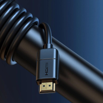 Baseus cable HDMI 2.0 cable 4K 30 Hz 3D HDR 18 Gbps 8 m black (CAKGQ-E01)