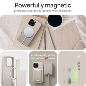 Spigen Cyrill Kajuk MagSafena iPhone 16 Pro Max Case - Beige