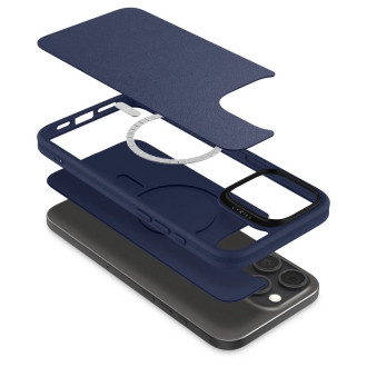 Spigen Cyrill Kajuk MagSafe iPhone 16 Pro Case - Navy Blue