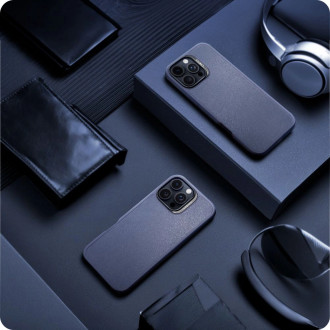 Spigen Cyrill Kajuk MagSafe iPhone 16 Pro Case - Navy Blue