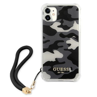 Guess GUHCN61KSARBK iPhone 11 6.1&quot; / Xr black/black hardcase Camo Collection