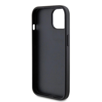 Guess GUHCP15MPS4DGPK iPhone 15 Plus 6.7&quot; black/black hardcase Strass Metal Logo