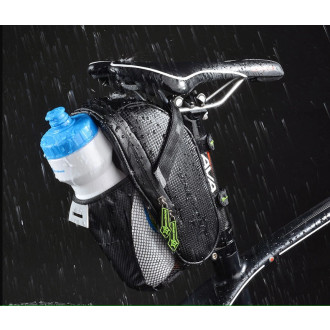 Rockbros C7-1 waterproof bicycle bag with saddle mounting 1.5l - black
