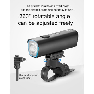 Rockbros V9M-1000 front bicycle light 1000lm - black