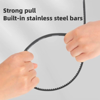 Rockbros 3240001001 bicycle lock for 0.5 m combination - black