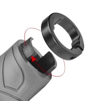 Rockbros BT1802GR bicycle grips - gray