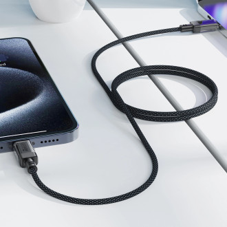 Acefast C12 USB-C / USB-C PD cable 60W 480Mb/with nylon braid - black