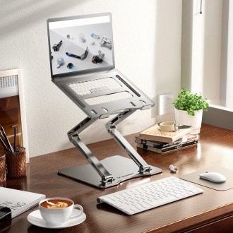Wozinsky WRS-CPY75DSS aluminum laptop stand - silver