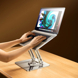 Wozinsky WRS-CPY84SS Aluminum Laptop Stand - Silver
