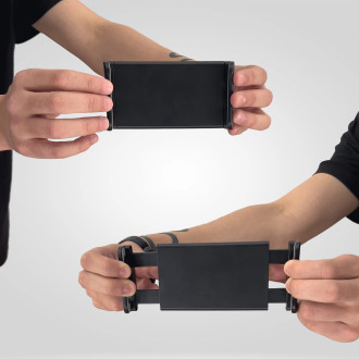 Wozinsky dlouhý flexibilní držák telefonu a tabletu černý (WTHBK5)