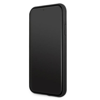 AMG AMHCN61DOLBK iPhone 11 6,1" czarny/black hardcase Leather Hot Stamped
