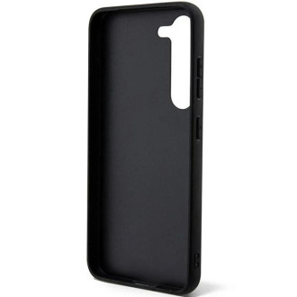 Guess GUHCS23MHGGSHK S23+ S916 black/black hard case Glitter Script
