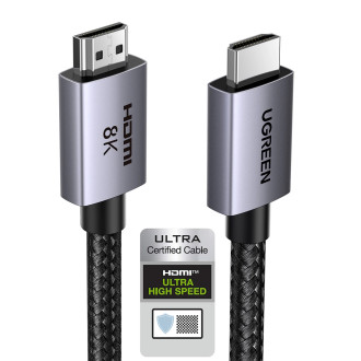Ugreen HD171 25910 Cable with HDMI 2.1 8K Connectors Certified 2m - Gray