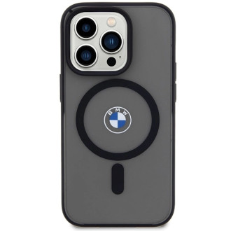 Etui BMW IML Signature MagSafe do iPhone 15 Pro - czarne