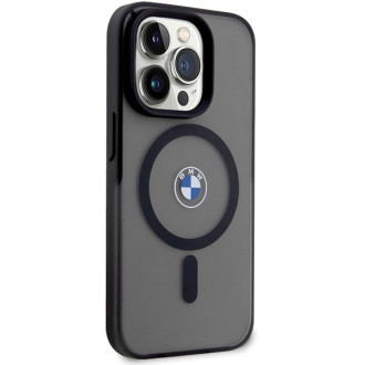 Etui BMW IML Signature MagSafe do iPhone 15 Pro - czarne
