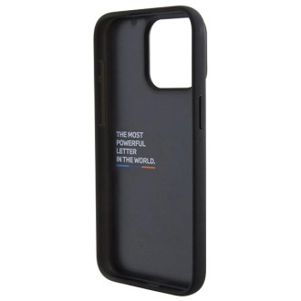 Etui BMW Tricolor M Collection na iPhone 15 Pro - czarne
