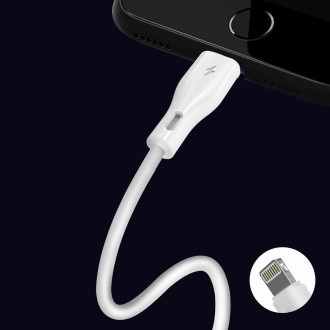 Dudao kabel USB / Lightning 5A 1m bílý (L2L 1m bílý)