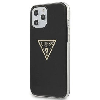 Guess Metallic Collection iPhone 12 Pro Max 6.7&quot; Case - Black