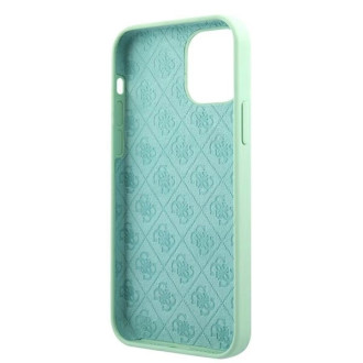 Guess Metal Logo Script Case for iPhone 12 Pro Max 6.7&quot; - Green